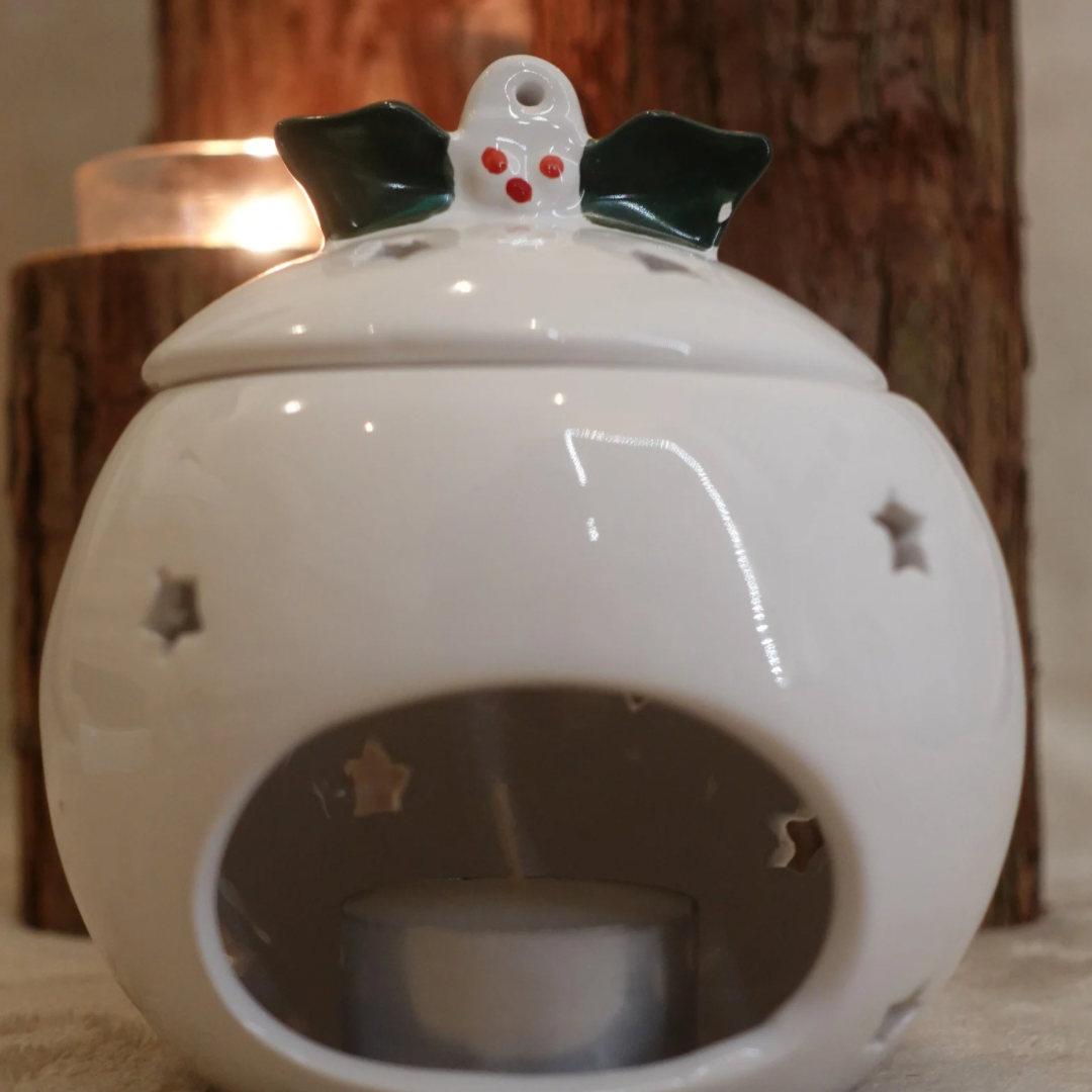 Christmas Pudding Wax Burner