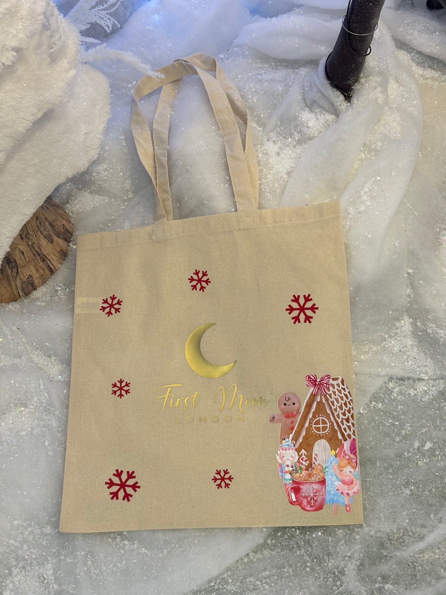 Christmas Shopping Tote Bag