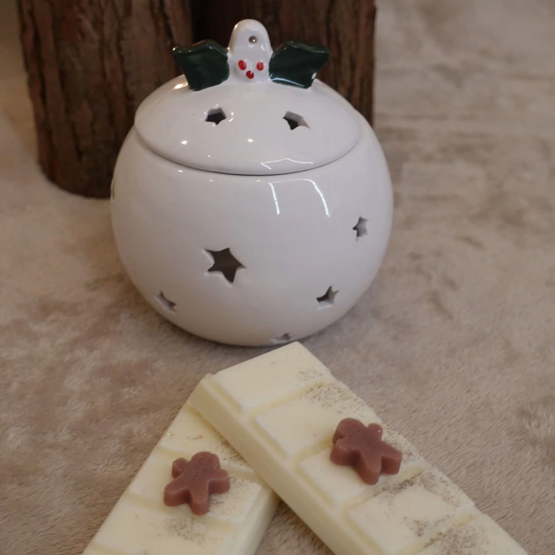 Christmas Pudding Wax Burner