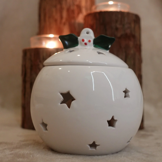 Christmas Pudding Wax Burner