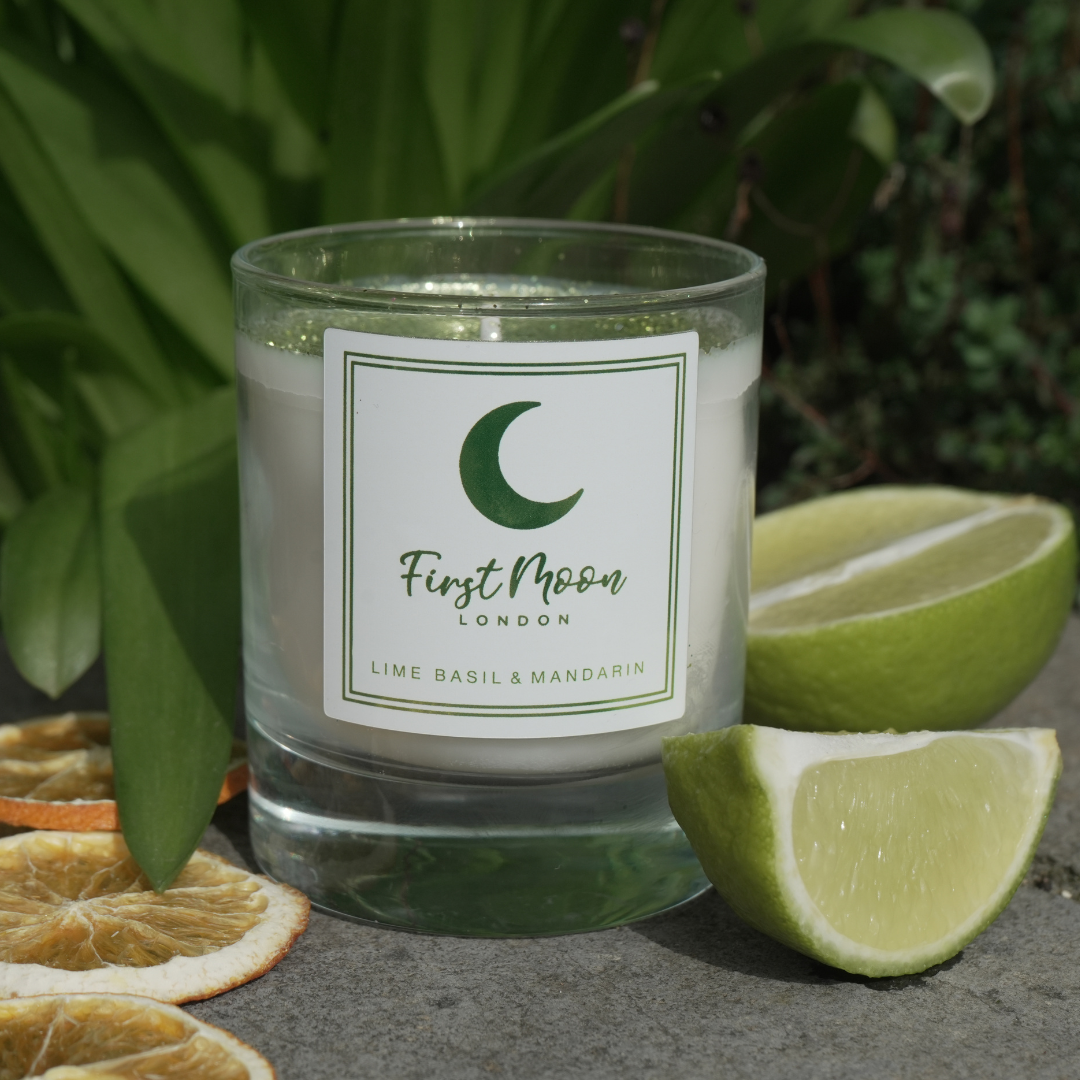 Lime Basil & Mandarin Luxury Candle